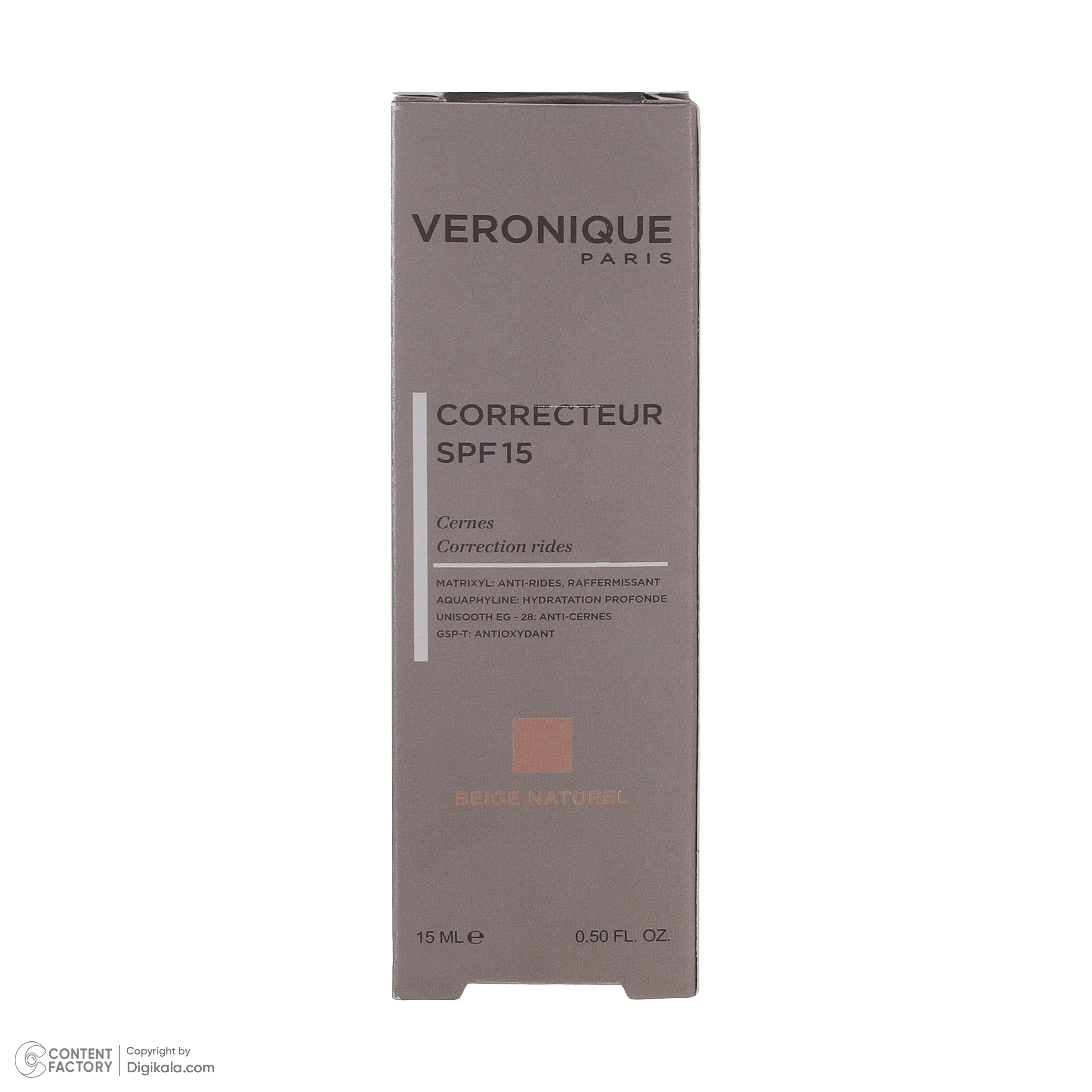 کانسیلر ورونیک مدل Natural حجم 15 میلی لیتر