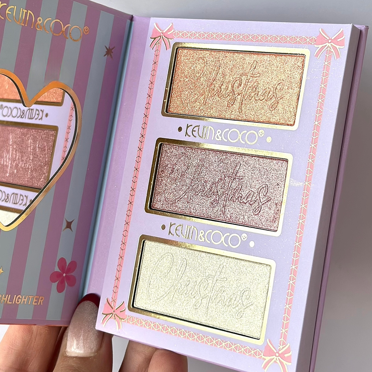 پالت هایلایتر کوین کوکو مدل مینی کد 01