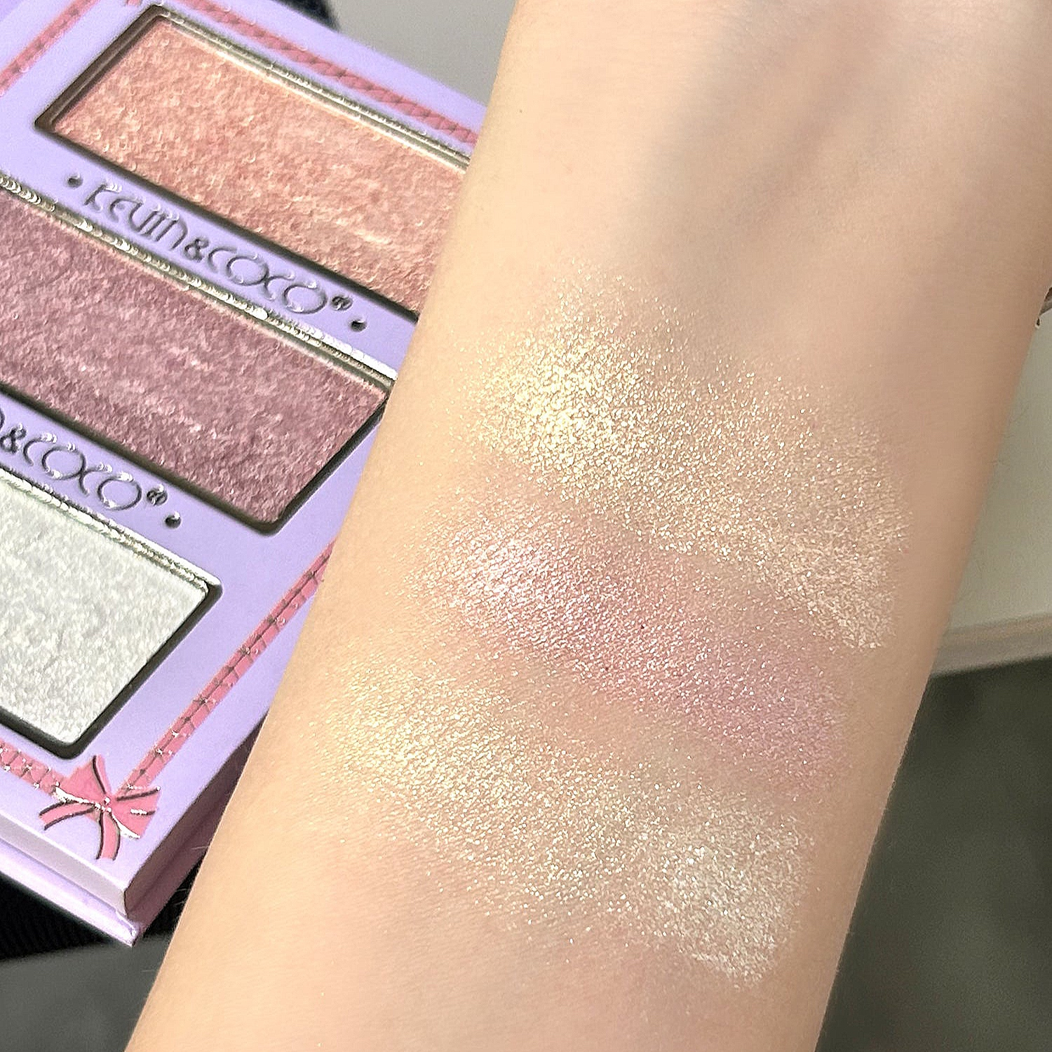 پالت هایلایتر کوین کوکو مدل مینی کد 01