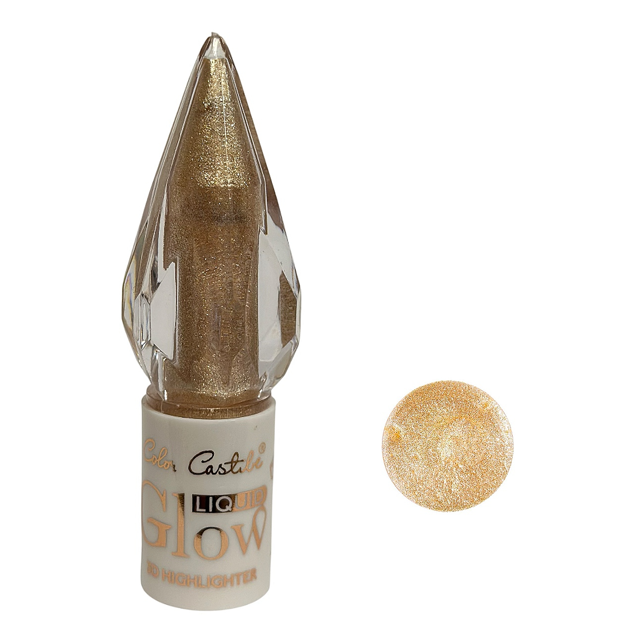 هایلایتر کالرکاستل مدل الماسی شماره 03 رنگ طلایی